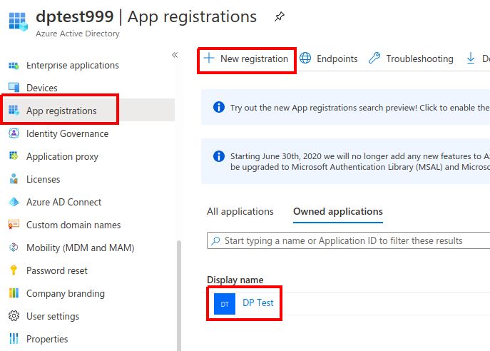 Microsoft register app