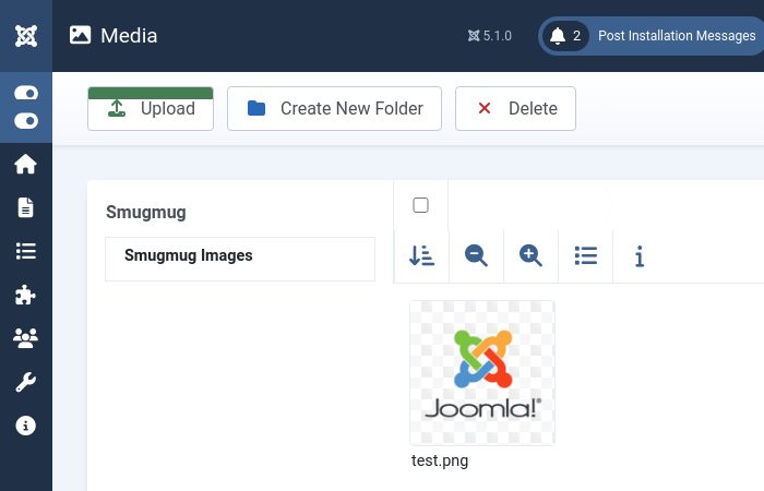 Smugmug integration into Joomla